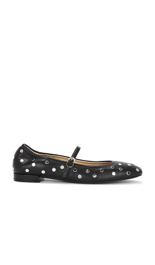 Stuart Weitzman Claris Stud Ballet Flat in Black. | Revolve Clothing (Global)