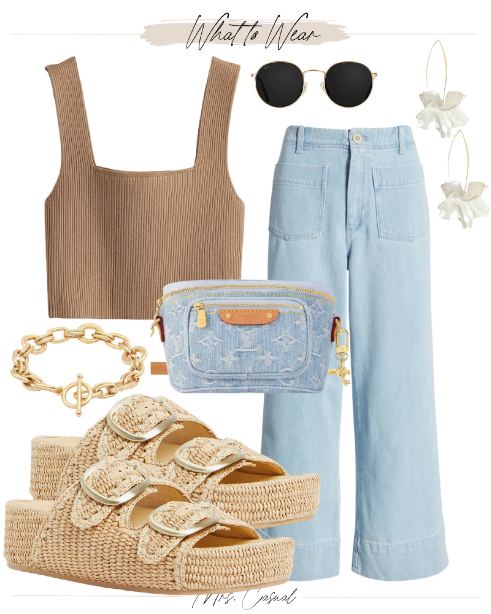 New favorite light wash denim wide leg jeans for summer casual outfit ideas 

#LTKFindsUnder100 #LTKShoeCrush #LTKxNSale