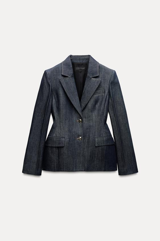 ZW COLLECTION DENIM BLAZER | Zara US