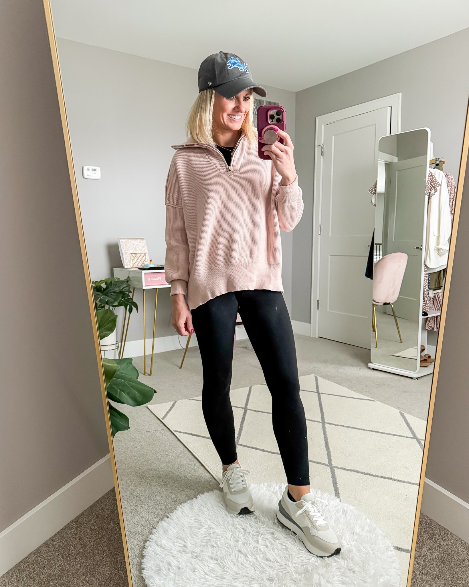 What I wore this week as a 40-year old mom of 2! 1/4 zip- medium || leggings- xsmall 

#LTKPetite #LTKStyleTip #LTKOver40