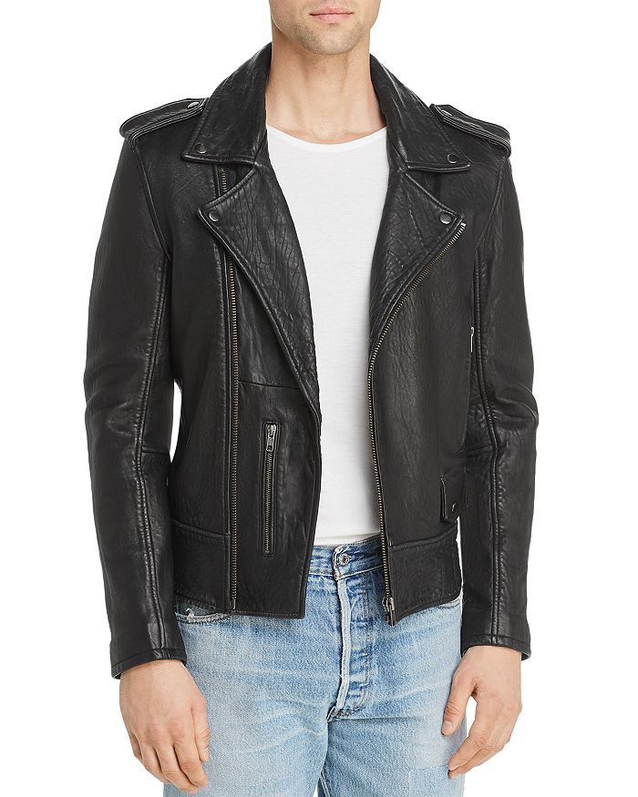 Digital Detox Leather Moto Jacket | Bloomingdale's (US)