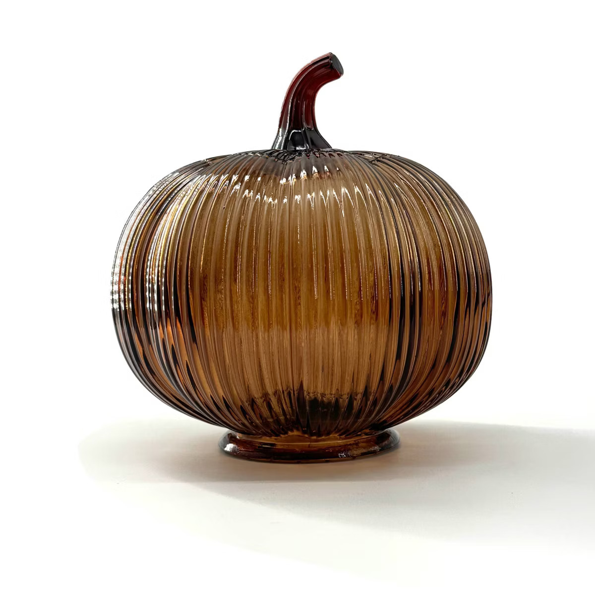 Glass LED Pumpkins Brown - Bullseye's Playground™ | Target