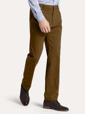 Tommy Hilfiger Men's Essential Solid Dress Pant Brown - 30/32 | Tommy Hilfiger (US)
