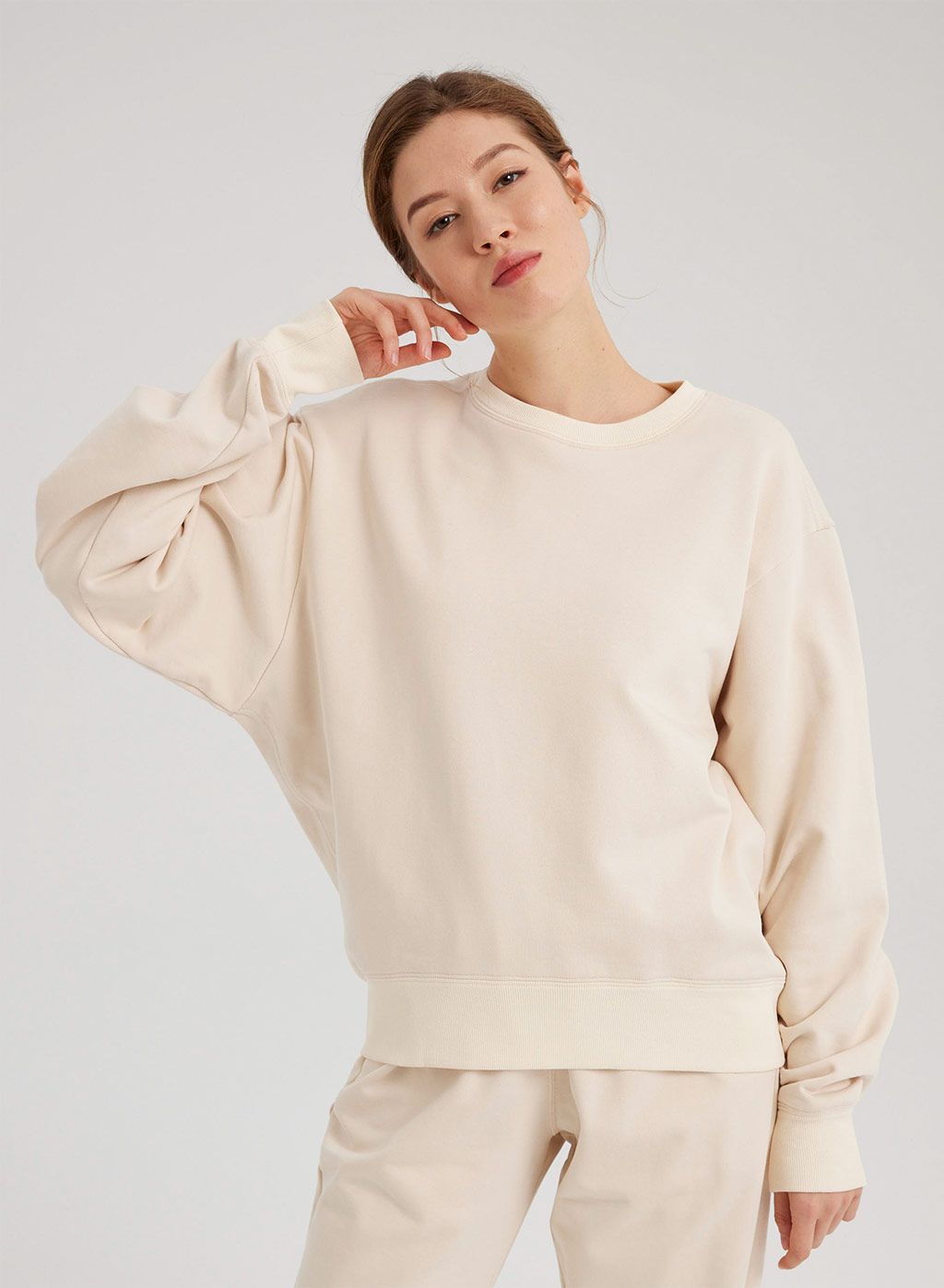 Drop Shoulder Loose Sweatshirt | NAP Loungewear