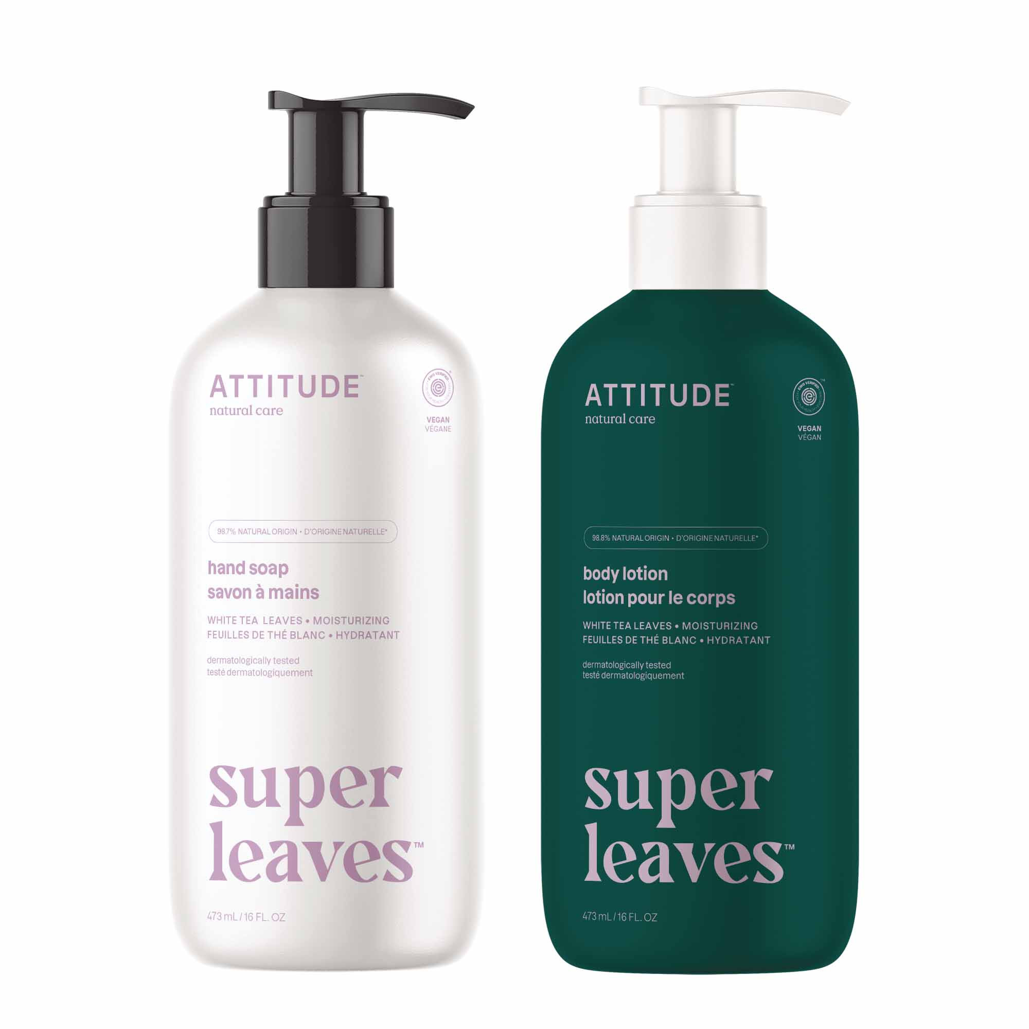 Liquid Hand Soap + Body Lotion Bundle | ATTITUDE