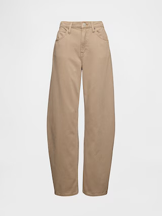 High Rise Barrel Jeans | Gap | Gap (US)