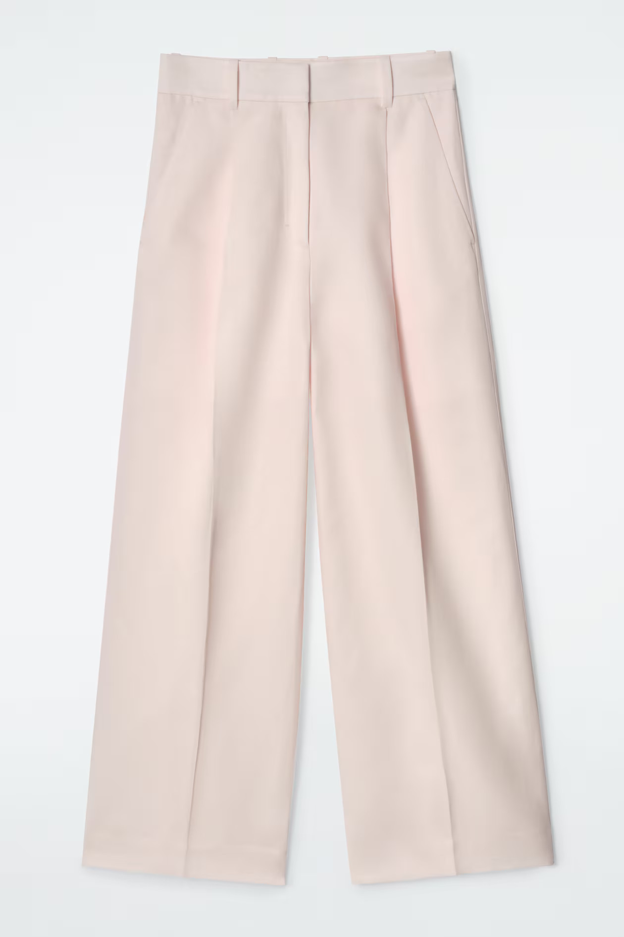 LOCKERE HOSE AUS LEINEN-MIX MIT WEITEM BEIN - HELLROSA | COS (EU)