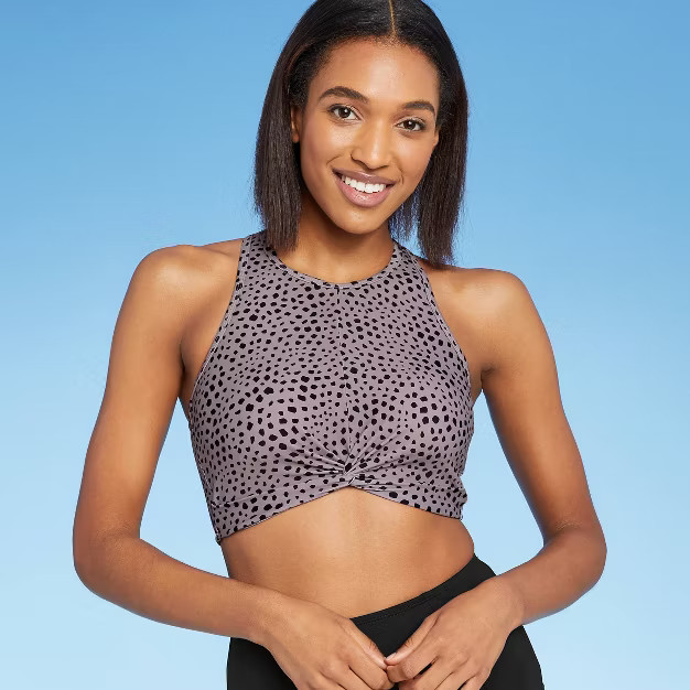 Women's Longline Twist Bikini Top - Kona Sol™ | Target