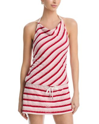 Shellie Knit Halter Minidress | Bloomingdale's (US)