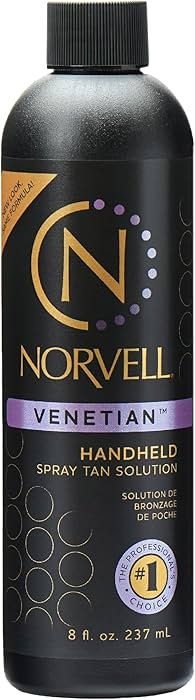 Norvell Premium Professional Sunless Tanning Spray Tan Solution - Venetian, 8 fl.oz. | Amazon (US)