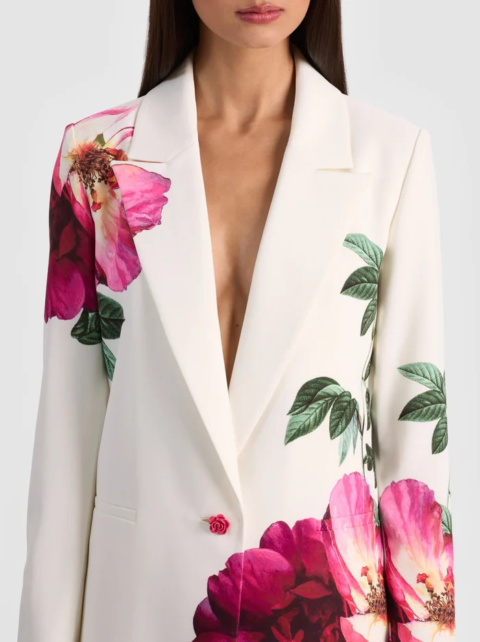 DENNY BOYFRIEND BLAZER | Alice + Olivia
