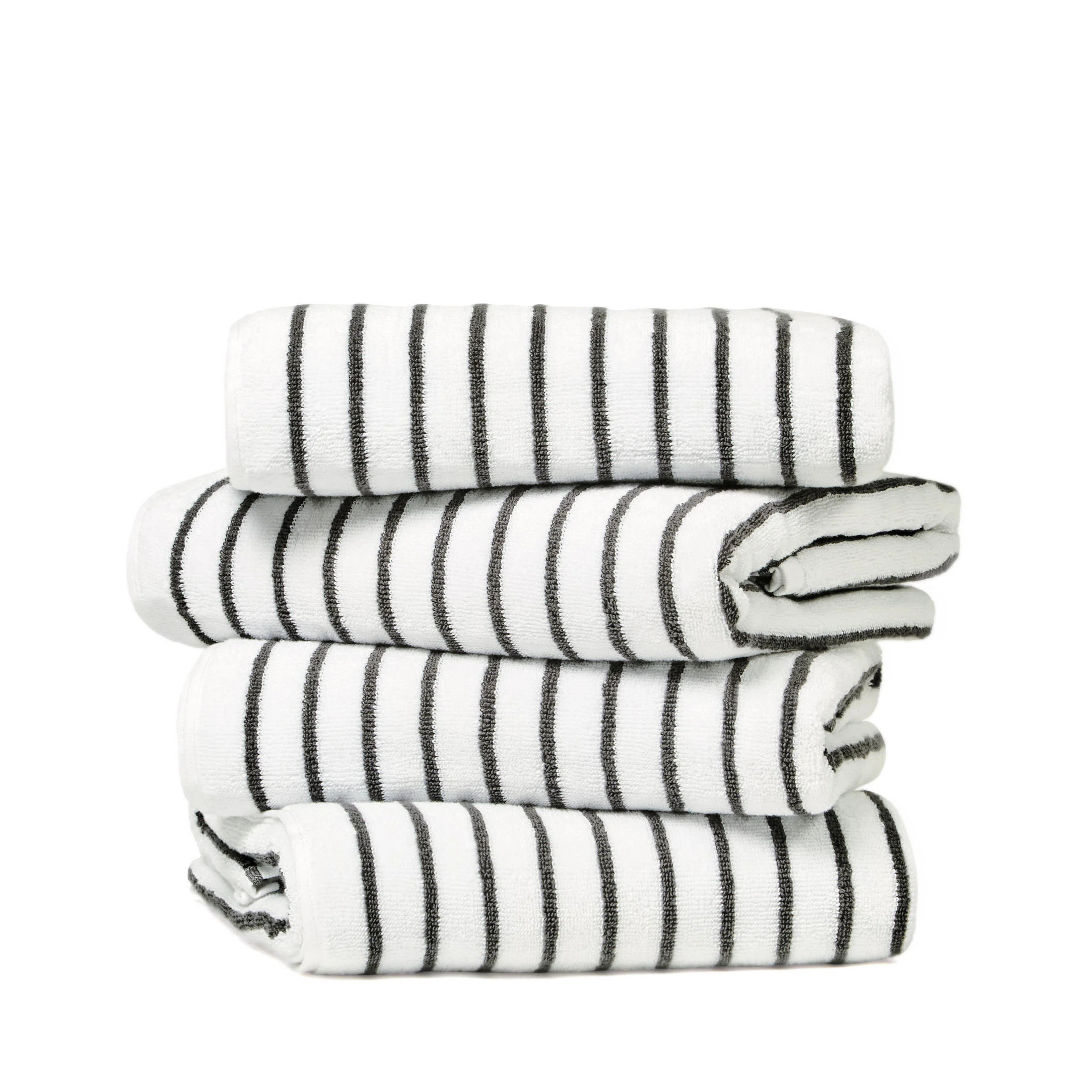 100% Cotton Cabana Beach Towel (Set of 4) | Wayfair North America