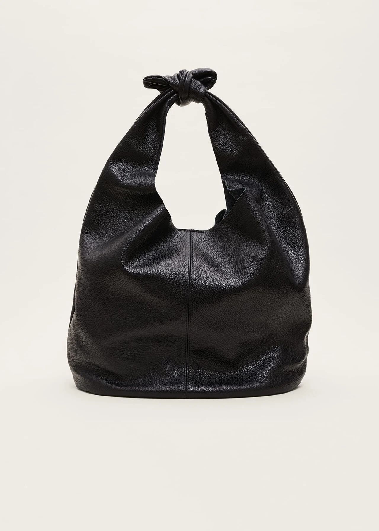 Leather Hobo Slouch Bag | Phase Eight (UK)