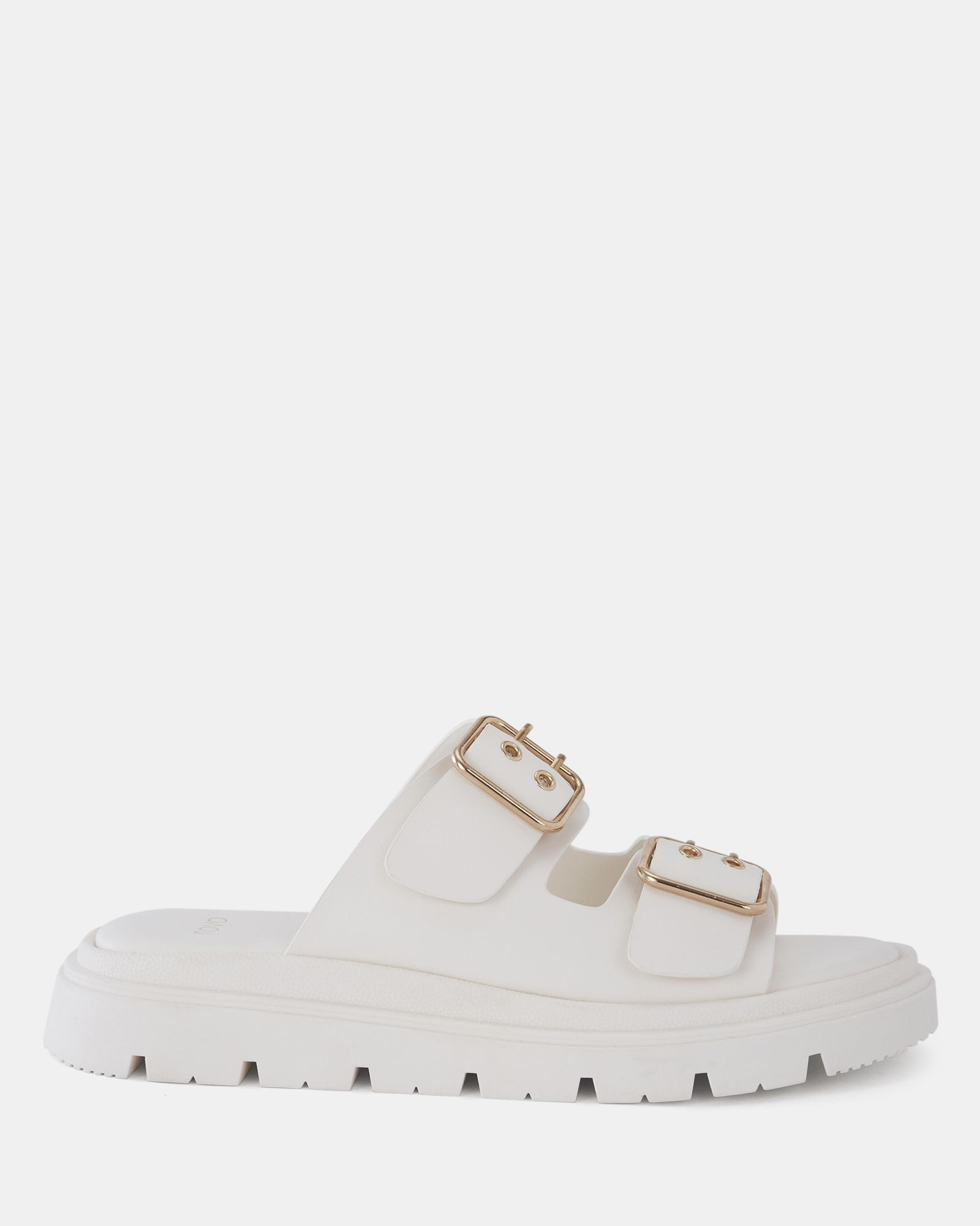 STELLAN WHITE Sandals | Novo Shoes
