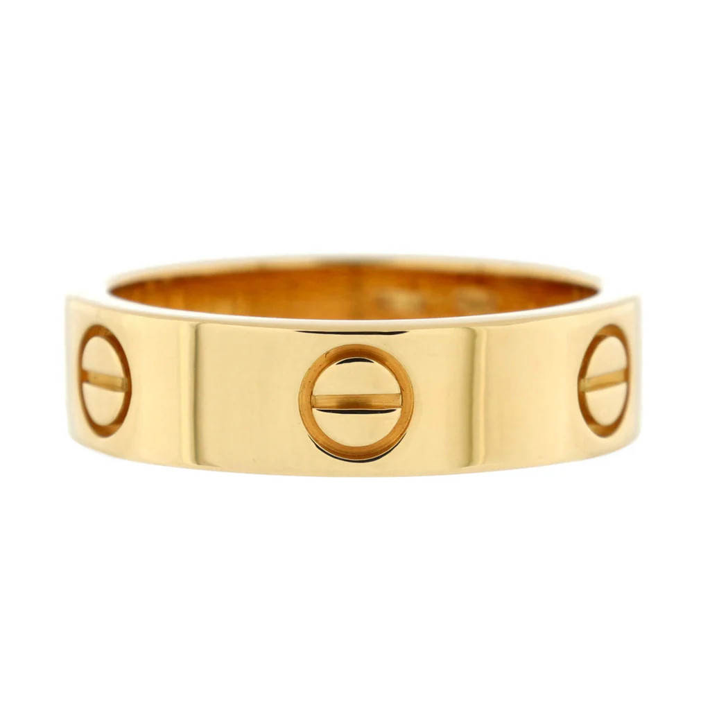 Love Band Ring 18K Yellow Gold | Rebag