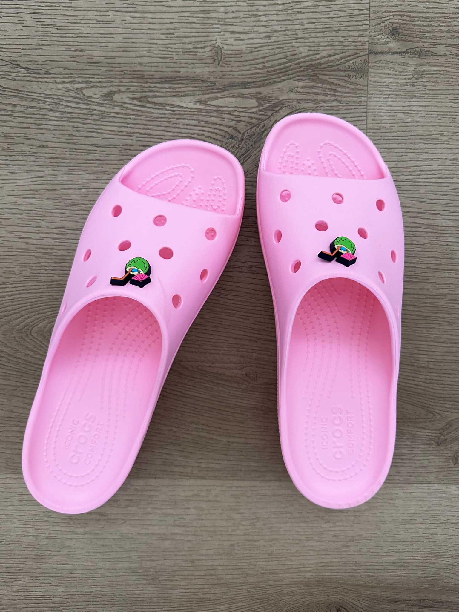 My mom got me the CUTEST and comfiest crocs!! She got these and the little coconut charm while we were in Boston too so she ordered me a pair! They really are SO comfy! 

#womensshoes #crocs #womenscrocs #womenssandals #pinkcrocs #momcrocs #croccharms #coconut #amazon

#LTKstyletip #LTKshoecrush #LTKSeasonal