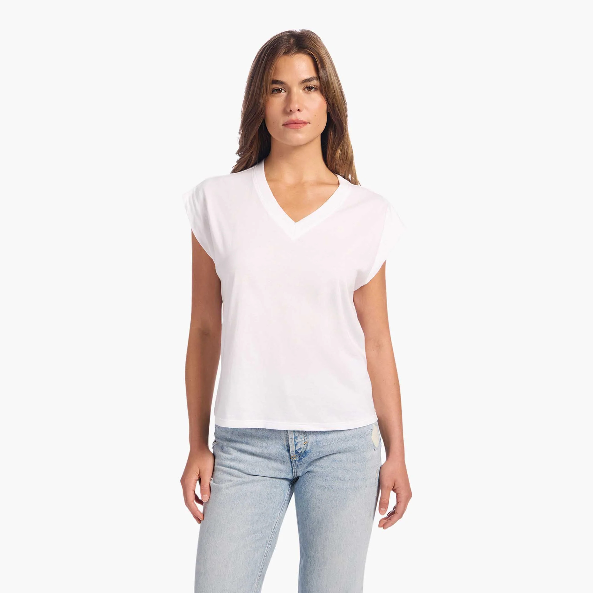 V-Neck Muscle Tee | Nuuds US