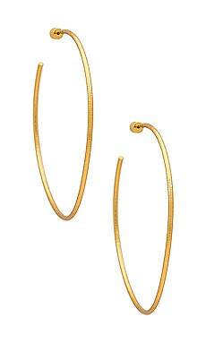 EMMA PILLS Her Extra AF Hoops in Gold from Revolve.com | Revolve Clothing (Global)