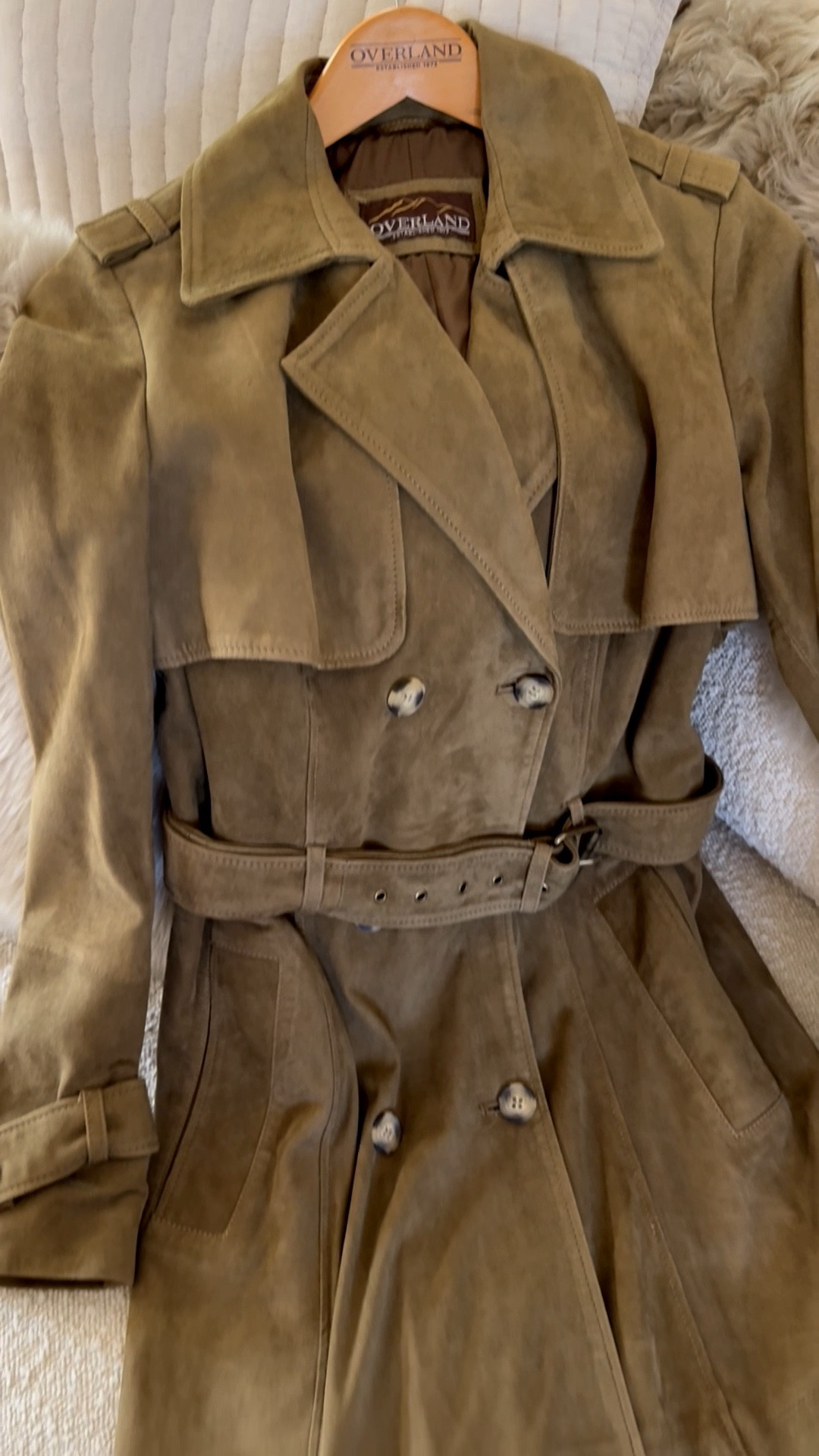 The perfect suede trench coat for you or that special someone. 

#LTKGiftGuide #LTKHoliday