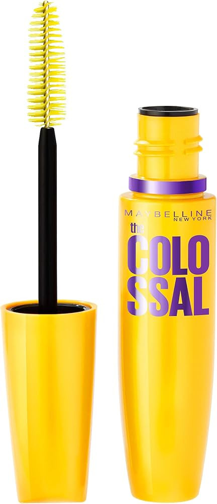 Maybelline New York The Colossal Volum' Express Washable Mascara, Classic Black 231, 0.31 Fl Oz | Amazon (US)