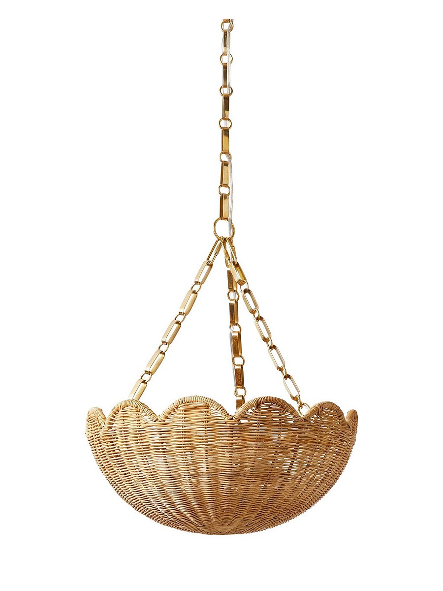 Scallop Chandelier | Serena and Lily