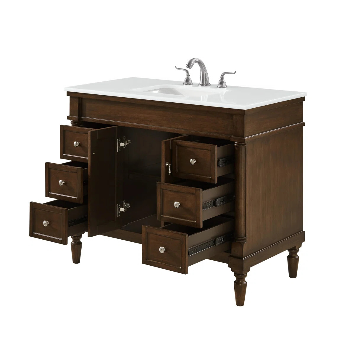 Lexington 42'' Single Bathroom Vanity with Top | Wayfair North America