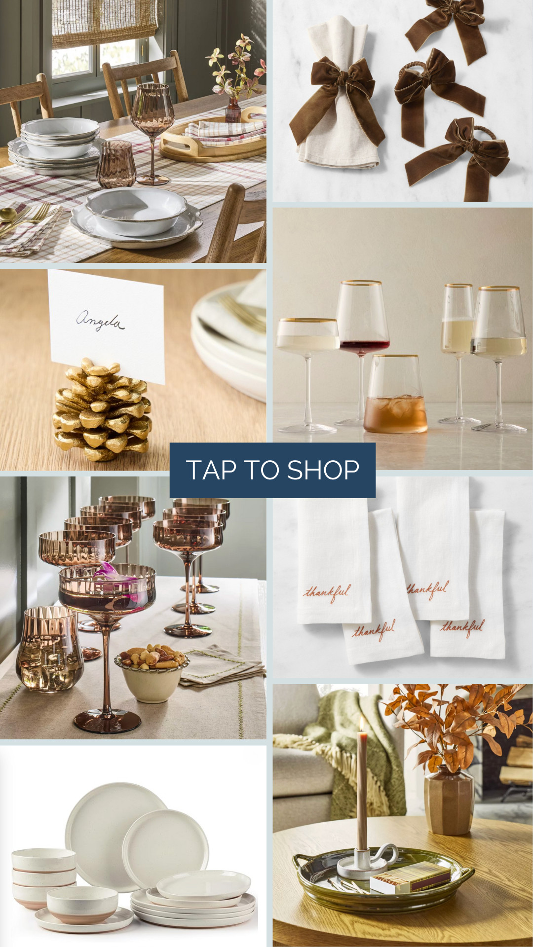 Thanksgiving tableware favs 

 #LTKGiftGuide #LTKHoliday #LTKSeasonal