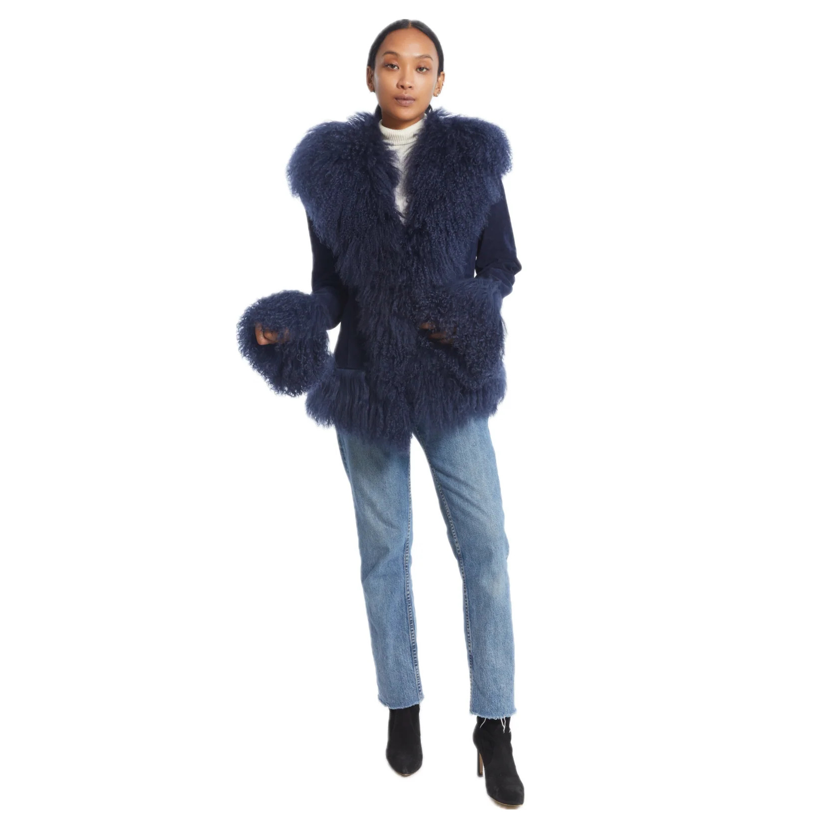 Dorothy Suede Coat | Susanna Chow