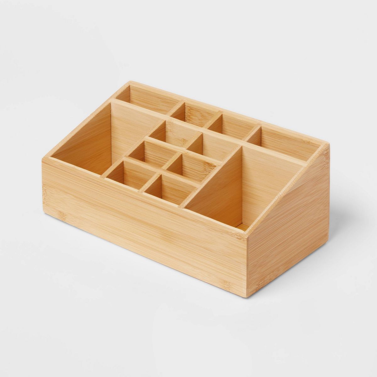10" x 5" x 4" 12 Compartment Bamboo Countertop Organizer - Brightroom™ | Target