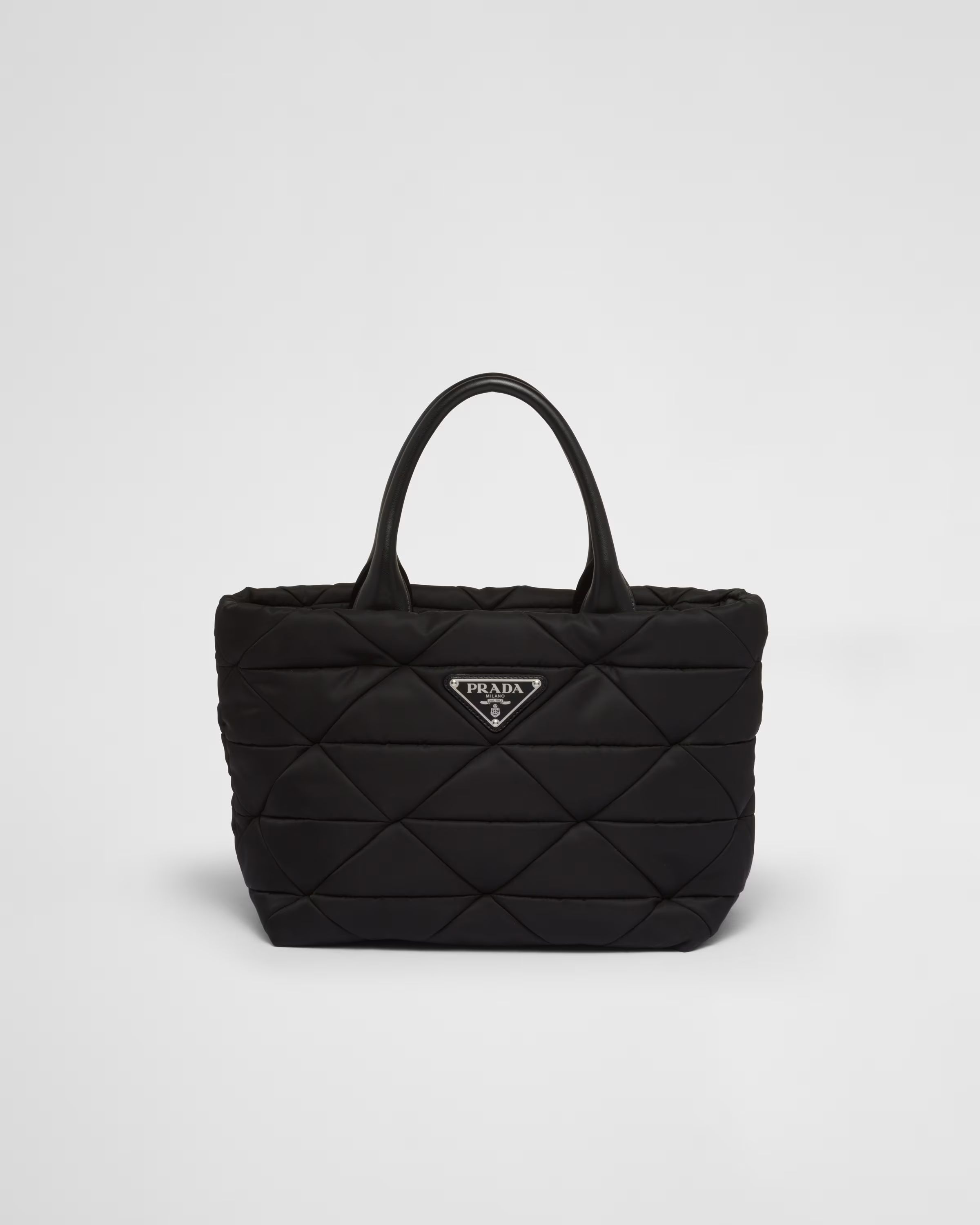 Small Re-Nylon padded tote bag | Prada Spa US