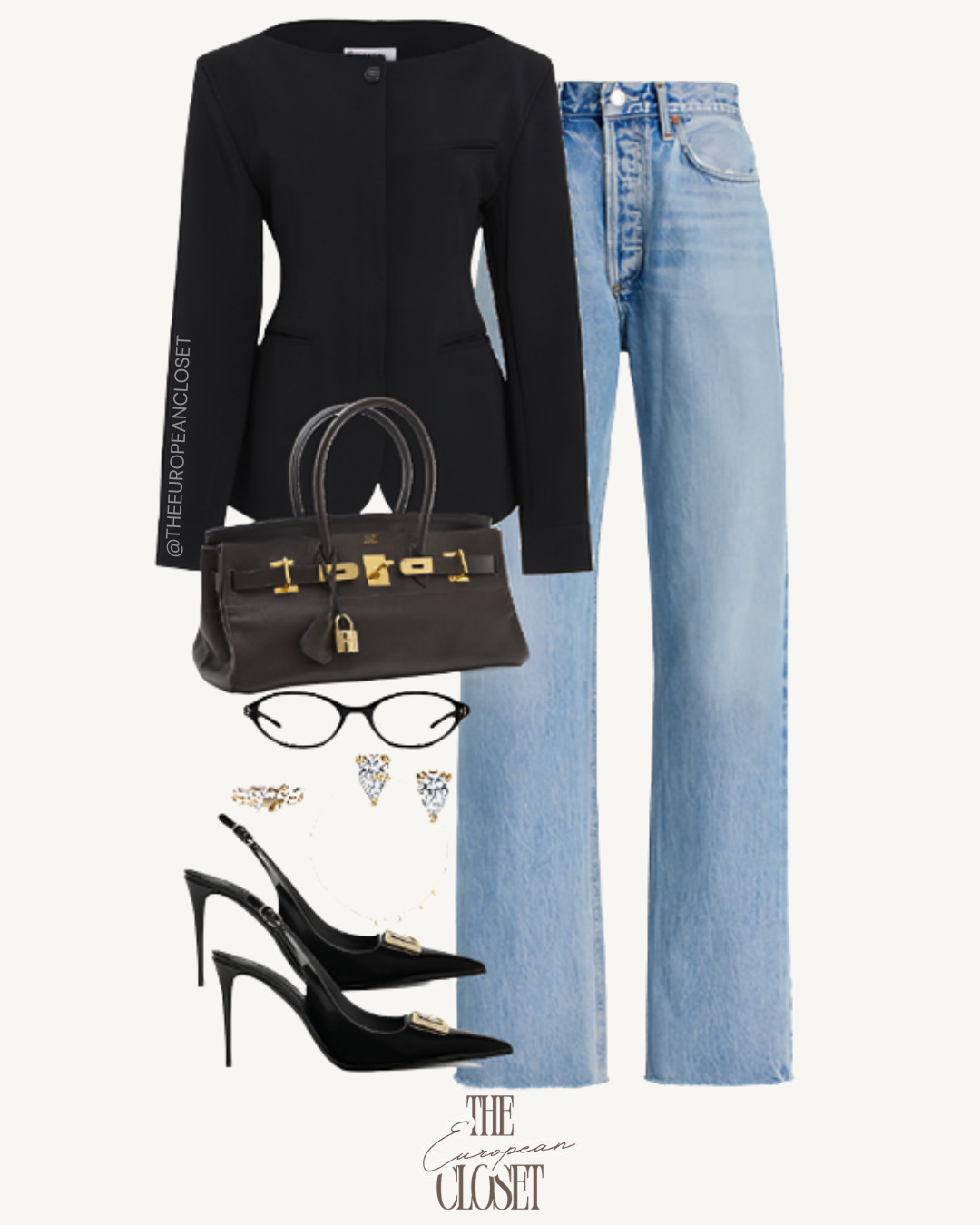 A great blazer, perfect denim, and heels that mean business 🖤👖✨

Proof that basics are never boring when the fit is right. Clean, chic, and the kind of look you’ll keep reaching for on repeat.

Where would you wear this first: office, dinner, or weekend plans? 👀 

 #LTKdayinmylife #LTKootd #LTKWorkwear