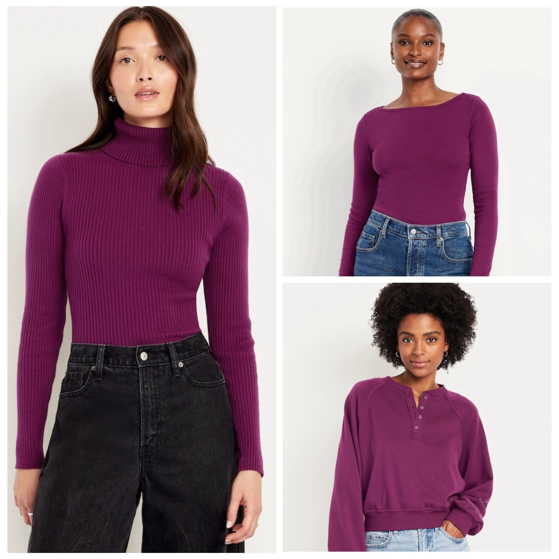 Old Navy’s Monaco Plum works for 

Dark & Cool ❄️
Dark & Soft 🍂
Cool & Soft ☀️