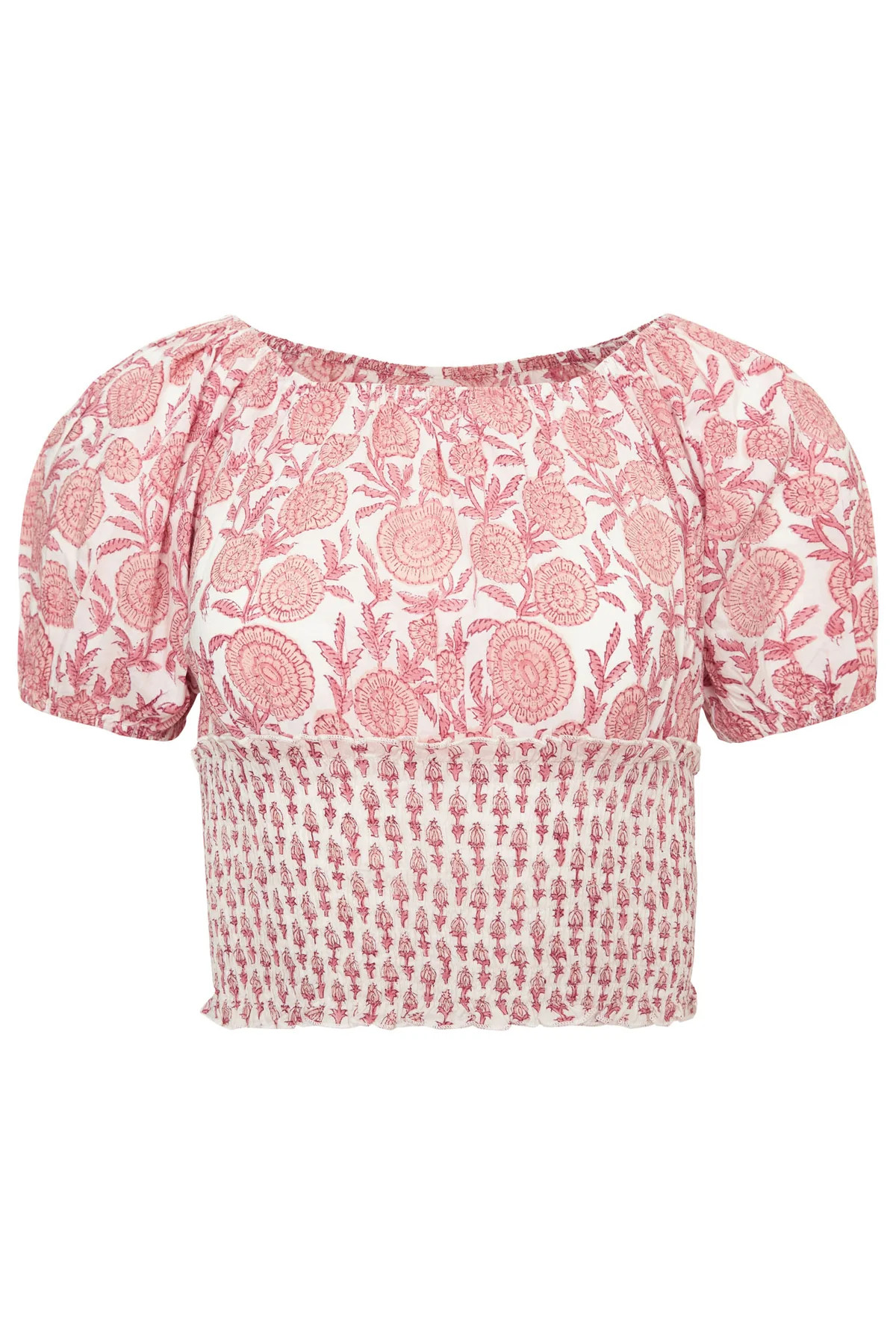 Tahiti Blouse in Pink | Over The Moon