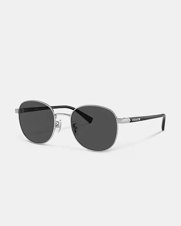 Metal Round Sunglasses | Coach Outlet US