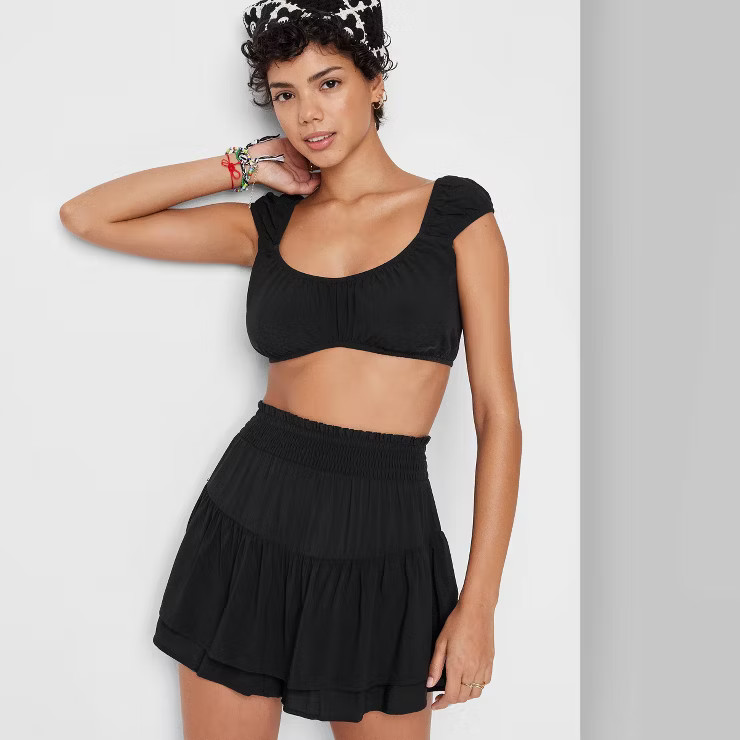 Women's Cap Sleeve Tiny Top - Wild Fable™ | Target