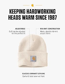 Carhartt Men's Knit Cuffed Beanie | Amazon (US)