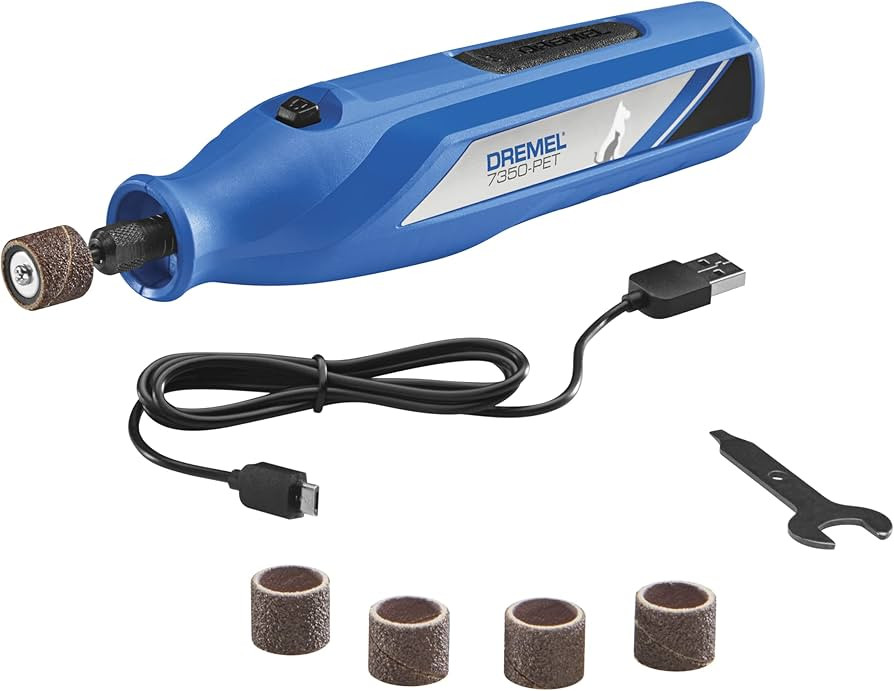 Dremel 7350-PET 4V Pet & Dog Nail Grinder, Easy-To-Use & Safe Nail Trimmer, Professional Pet Groo... | Amazon (US)