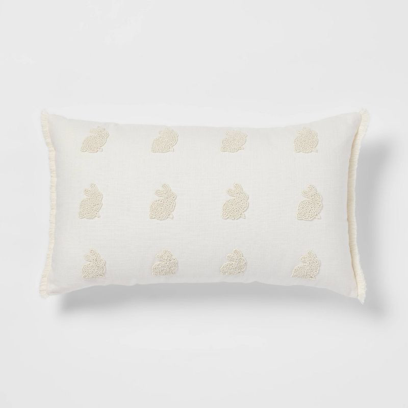 Beaded Bunny Throw Pillow - Threshold™ | Target