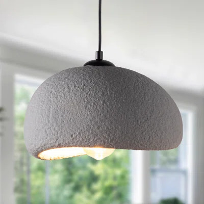 Modern Wabi Sabi Japanese Style Bird Nest Shape Pendant Light For Dining Room | Wayfair North America