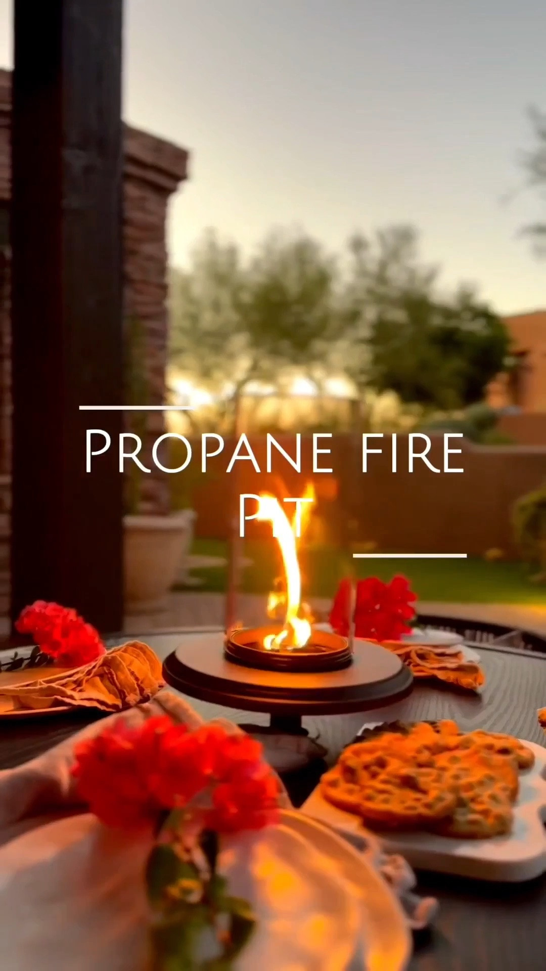 This propane fire pit adds so much moodiness and ambience to my patio! Such a keeper 🥰✨🕯️

Table top fire pit 
Interior design 
Propane fire pit 
Outdoor patio finds 
Outdoor decor Inspo 

Summerthompsonstyles

#LTKU #LTKHome #LTKSeasonal