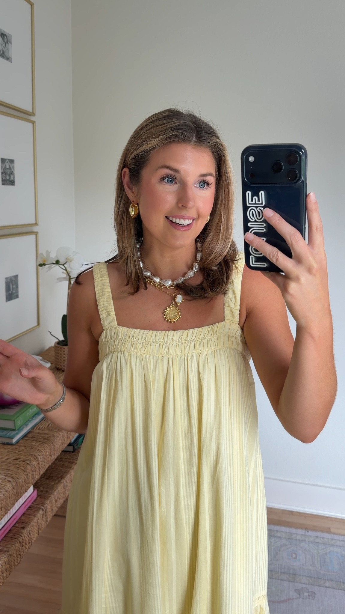 Everday summer dress! Wearing a s/reg