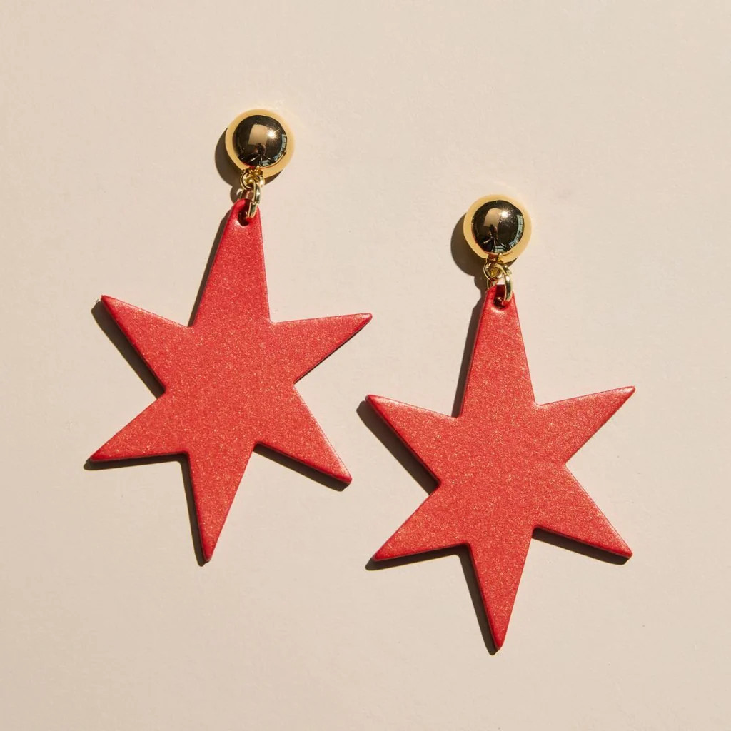 Ginger Red Astrid | Nickel and Suede