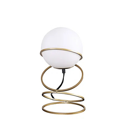 Ring Metal Stand Table Lamp LED Lamp | Wayfair North America