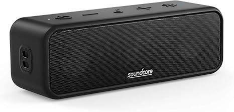 Soundcore Anker 3 Portable Bluetooth Speaker - Wireless, IPX7 Waterproof, 24H Playtime, Pure Tita... | Amazon (US)
