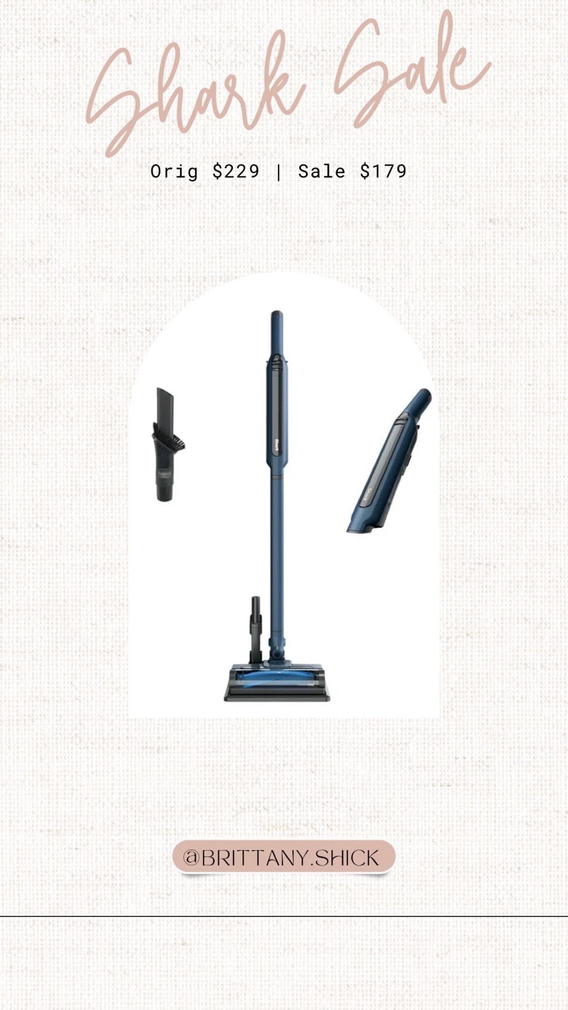 Shark Cordless 3 in 1 Handheld Stick Vacuum 
Sale $50 off 

#LTKsalealert #LTKGiftGuide #LTKhome