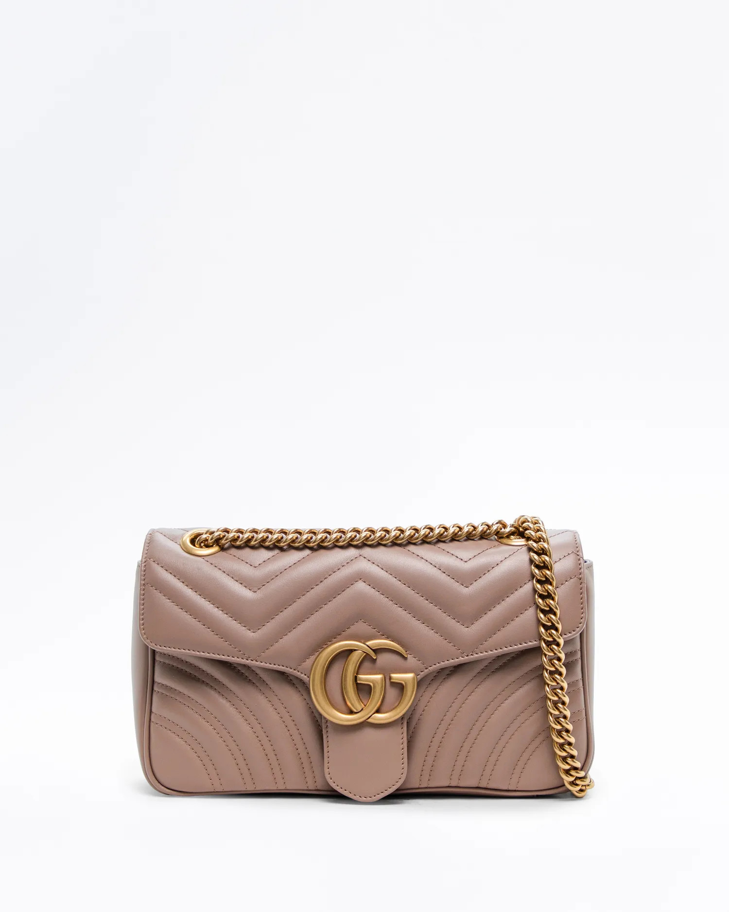 GG Marmont Matelasse Medium Shoulder Bag | Vivrelle