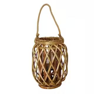 11" Natural Willow Lantern with Rope Handle by Ashland® | Michaels Stores