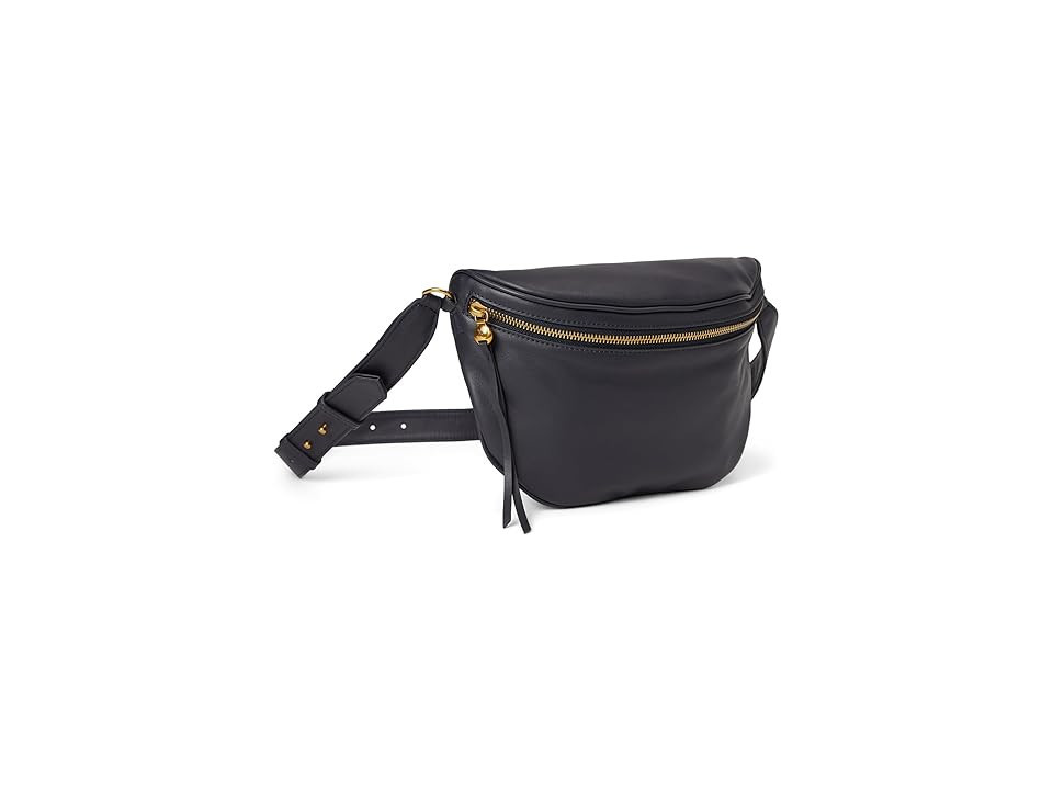 HOBO Juno Belt Bag Handbags Navy 1, Leather | Zappos