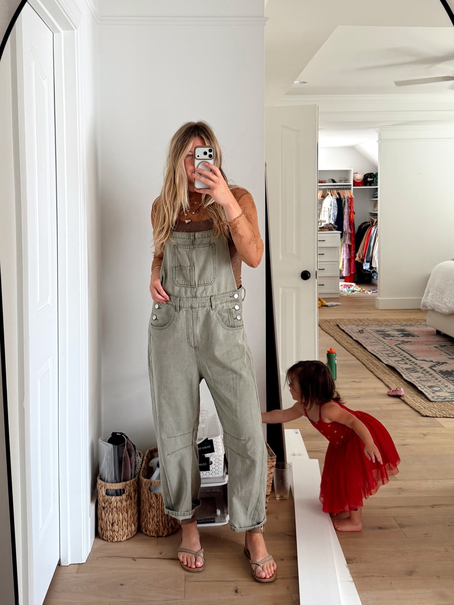 School pick up fit of the day. Look for less overalls I live in!! 

#LTKFindsUnder100 #LTKSeasonal #LTKStyleTip