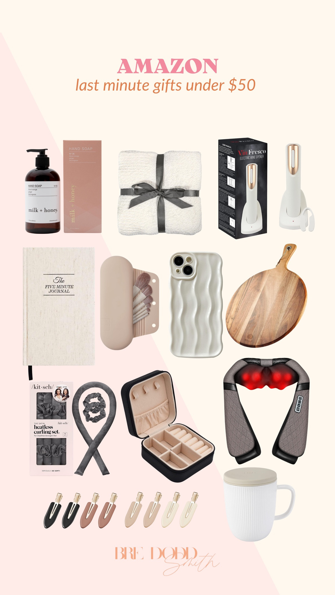 Amazon last minute gifts under $50! These gifts will all arrive before Christmas! 

Amazon, last minute gifts, holiday, seasonal, Christmas gifts, for her, for home, Christmas gifts for her, holiday gifts, amazon holiday gifts, amazon gifts 

#LTKGiftGuide #LTKSeasonal #LTKHoliday